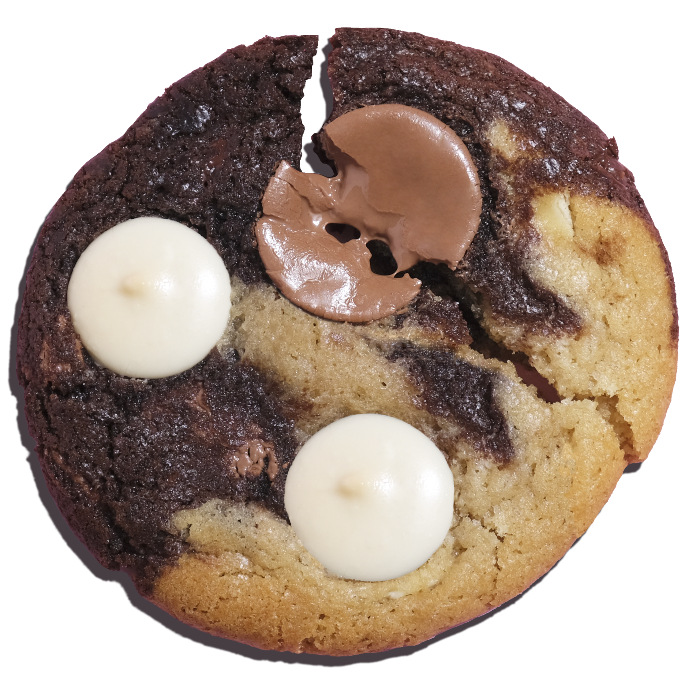 50/50 (SECRET MENU) cookie