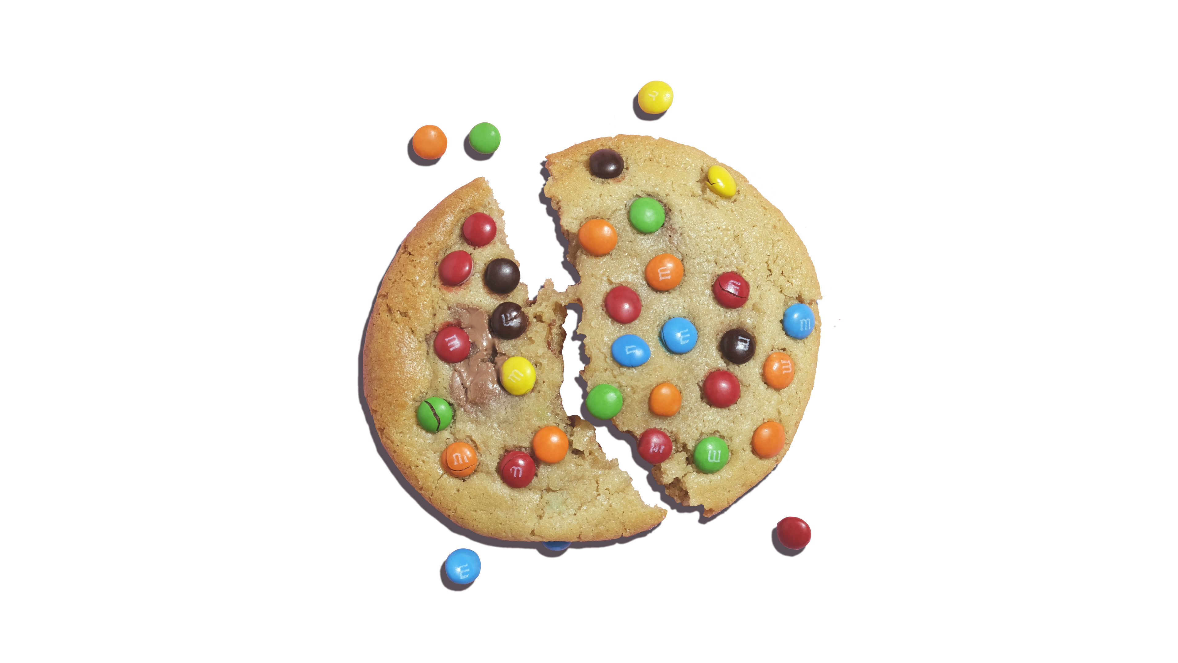 M&M cookie